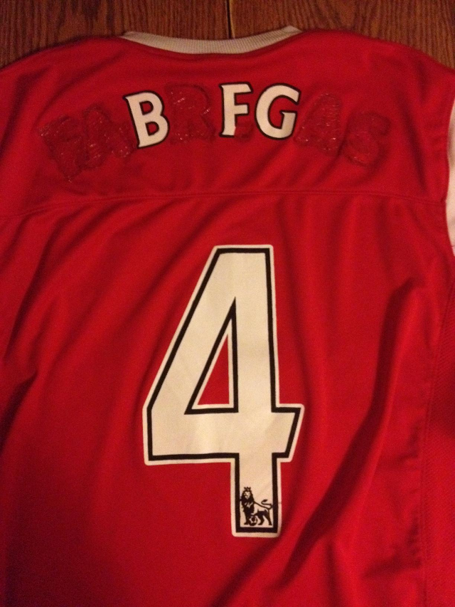 BFG Arsenal shirt