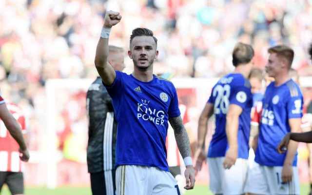 Video: James Maddison taps home Leicester City’s third