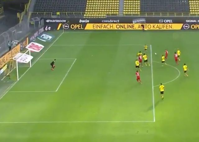 Video: Joshua Kimmich scores superb chipped goal to break deadlock for Bayern vs Dortmund