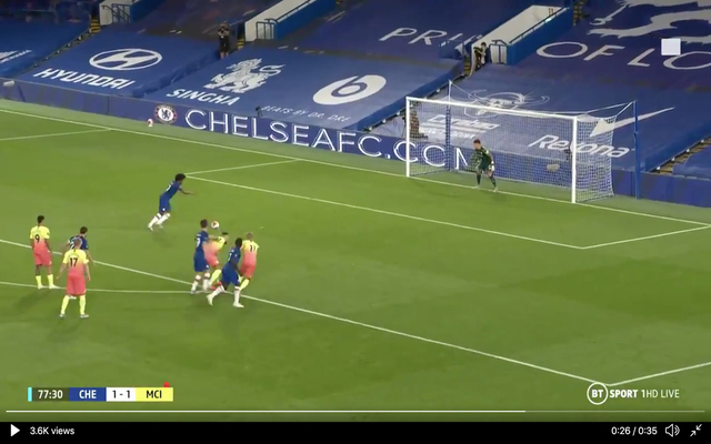 Video: Ice-cold Willian scores superb penalty for Chelsea vs Manchester City