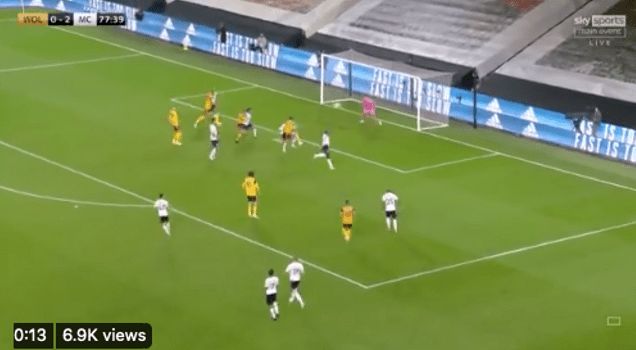 Video: Jimenez gives Wolves hope with late goal against Man City