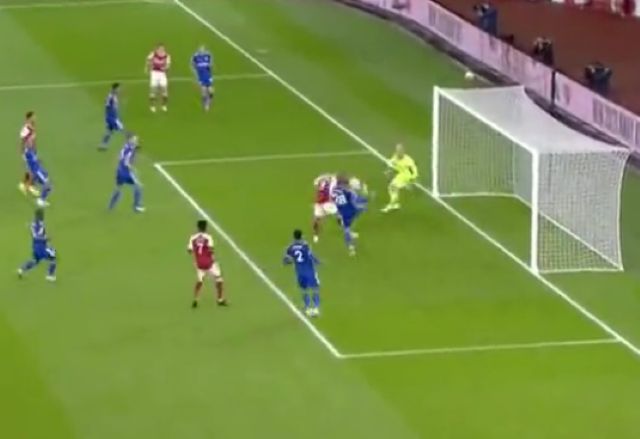 Video: Timid Lacazette passes up a great chance following an incredible touch and pass from Kieran Tierney