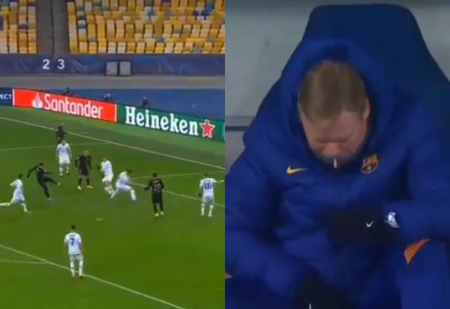 Video: Antoine Griezmann gets much-needed goal for Barcelona, Ronald Koeman reacts in bizarre fashion