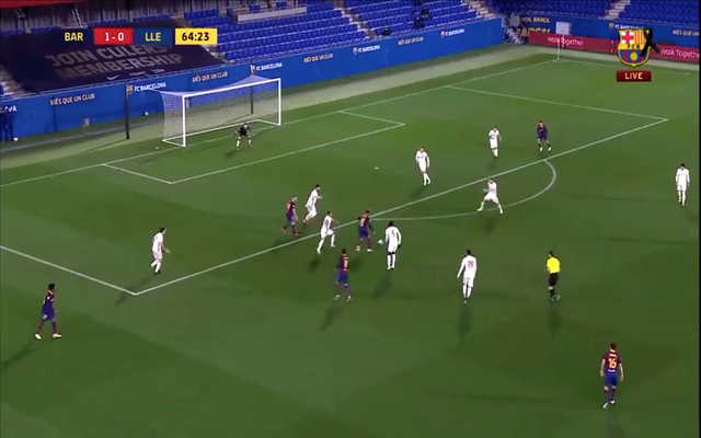 Video: Highly-rated Barcelona talent Konrad de la Fuente scores with brilliant strike for B team