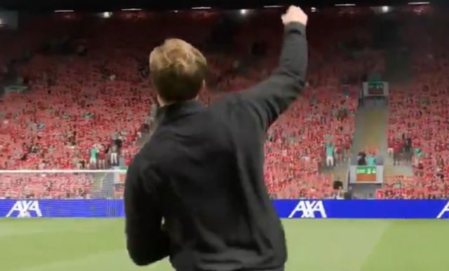 Video: FIFA 21 includes manic post game celebrations for Liverpool manager Jurgen Klopp