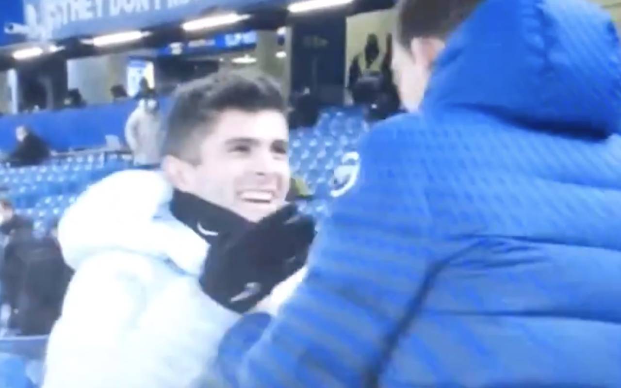 Watch: Chelsea fans will love heartwarming Christian Pulisic and Thomas Tuchel clip with pair reuniting