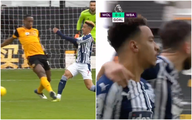 Video: Robert Snodgrass first to celebrate after Matheus Pereira scores penalty for West Brom vs heated rivals Wolves following tight on-the-line decision