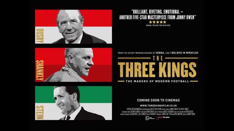 The Three Kings – Stein, Busby and Shankly, The Makers of Modern Football: now available on Amazon Prime