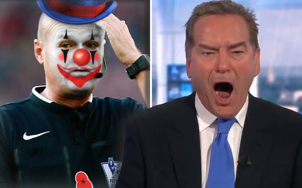 “A total, utter, shameful, disgraceful piece of nonsense!” – Jeff Stelling slaughters referee Lee Mason for shambolic ruling out of Brighton goal at West Brom