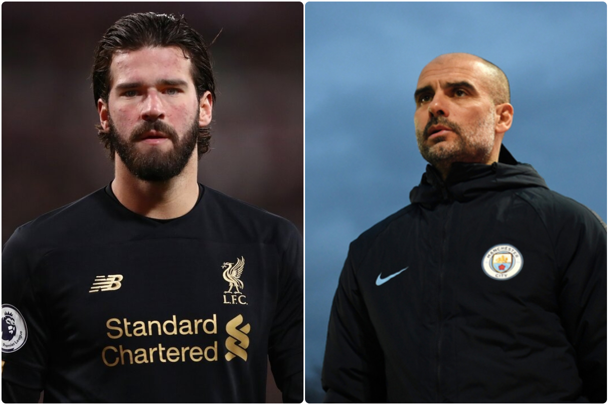 Pep Guardiola sends ‘heartfelt sympathies’ to Liverpool star Alisson Becker after tragic death of father in Brazil