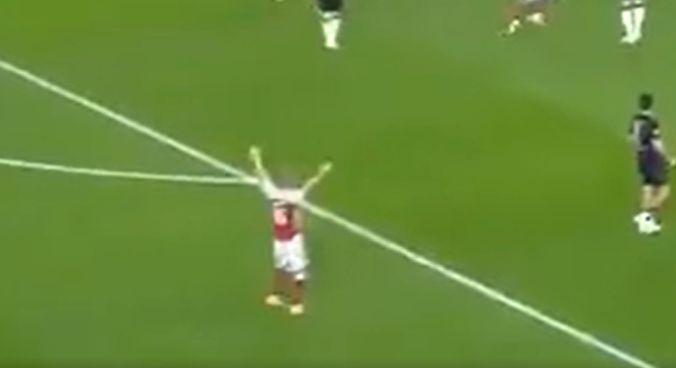 Video: Arsenal fans will love Martin Odegaard’s joyous celebration after late Aubameyang winner