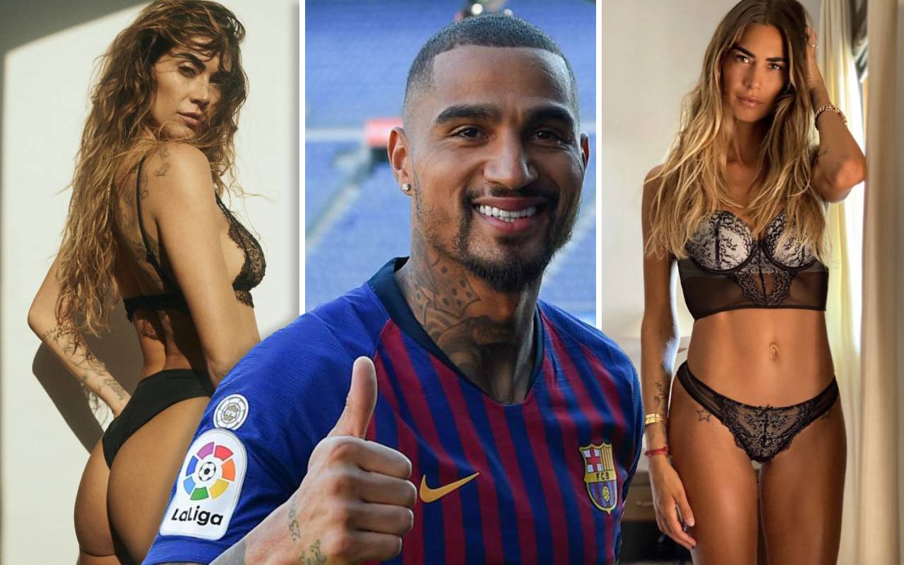 Pics: Kevin-Prince Boateng’s unbelievable WAG Melissa Satta leaves little to the imagination in jaw-dropping Instagram lingerie snaps
