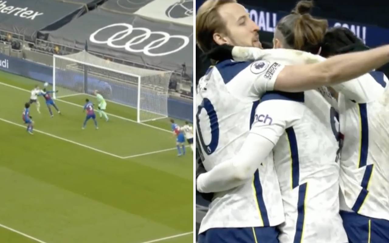 Video: Gareth Bale nets his second of the game for Tottenham against Crystal Palace thanks to another Harry Kane assist