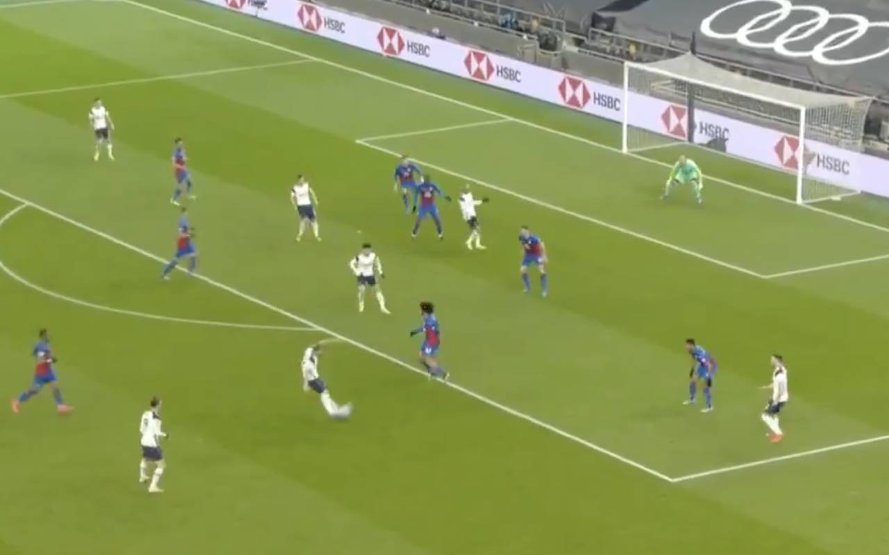Video: Harry Kane stunner – Tottenham captain gets in on the act vs Crystal Palace with superb curling effort into the top corner