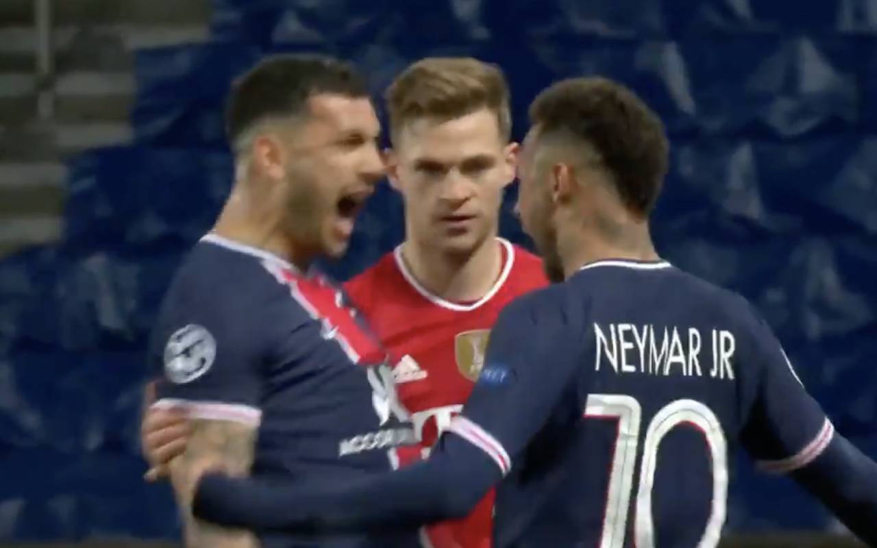 Video: Savage Neymar celebrates in Joshua Kimmich’s face at full-time after PSG knock out Bayern