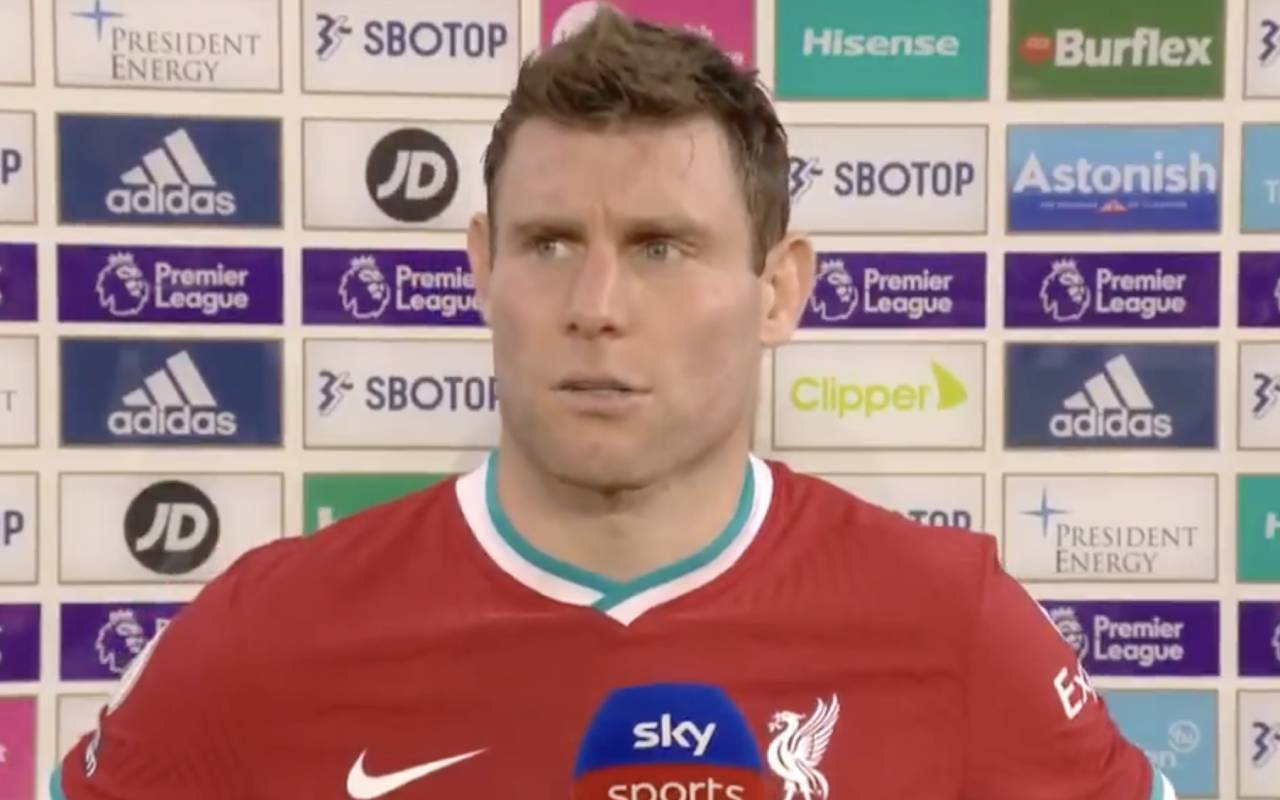 “I don’t like it, I hope it doesn’t happen” – Liverpool star James Milner fights to save football in superb post-match interview