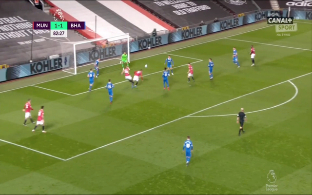 Video: Wonderkid Mason Greenwood scores diving header to fire Man United ahead against Brighton