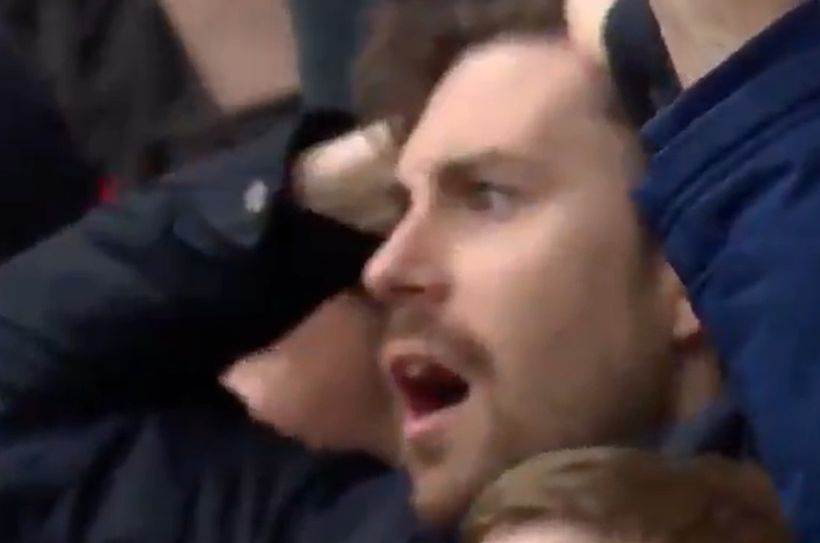 Video: Amazing reaction from Leicester fans as VAR disallows late Chelsea goal in FA Cup final