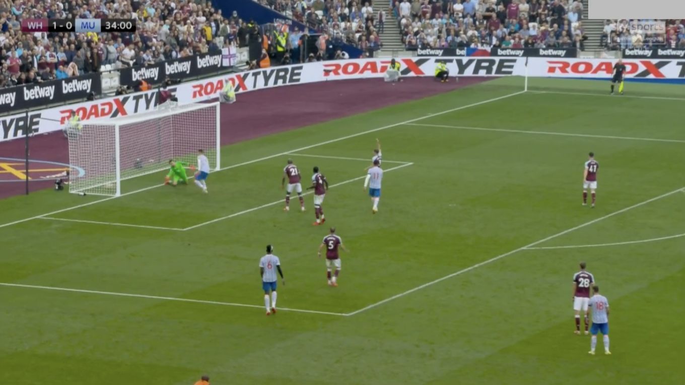Video: Ronaldo does it again with poacher’s finish for Man United at West Ham
