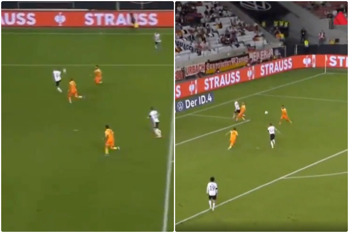 Video: Chelsea ace Timo Werner produces sensational mid-air backheel assist for Marco Reus during Germany vs Armenia