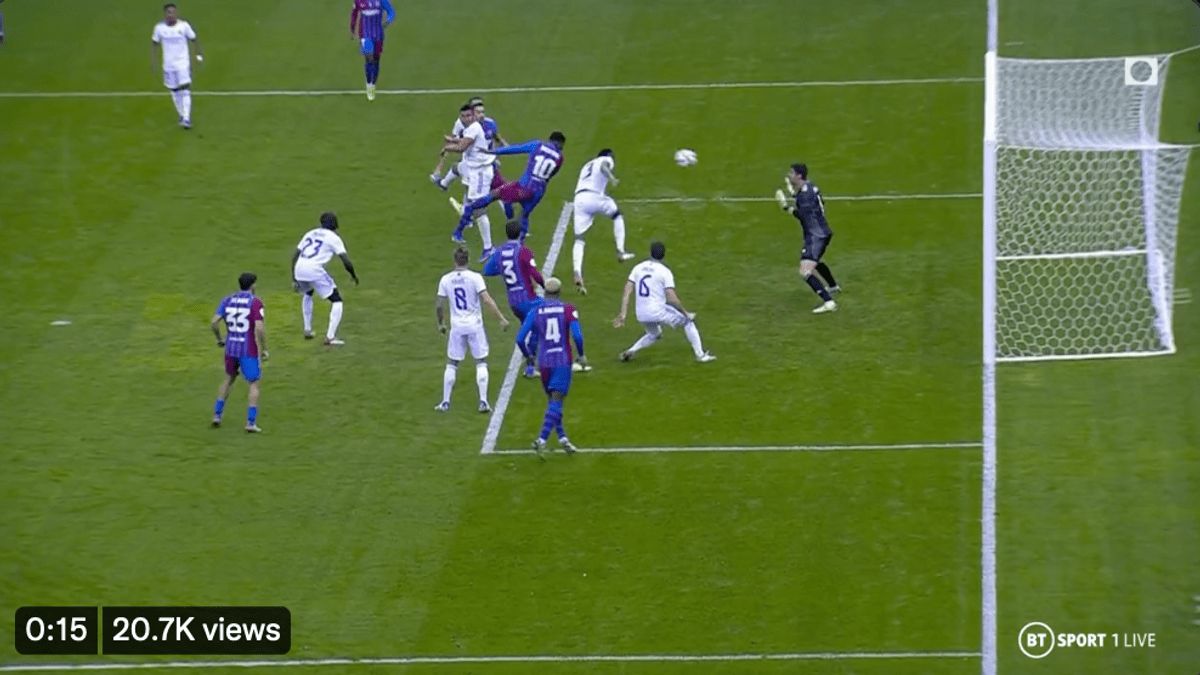 Video: Ansu Fati rises highest to glance home second equaliser for Barcelona against static Real Madrid