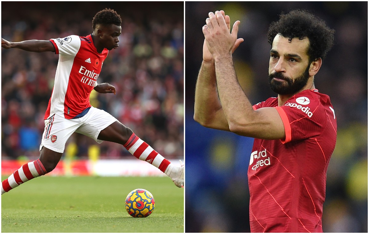 Liverpool’s Mo Salah and Arsenal’s Bukayo Saka are role models for West Ham star CaughtOffside
