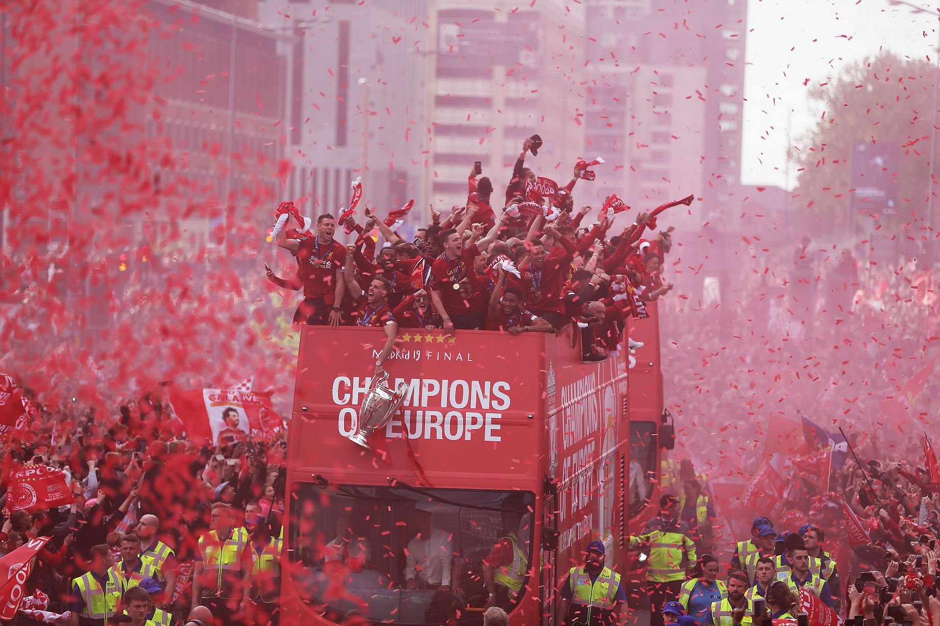 Liverpool unveil celebration plans no matter how the season concludes