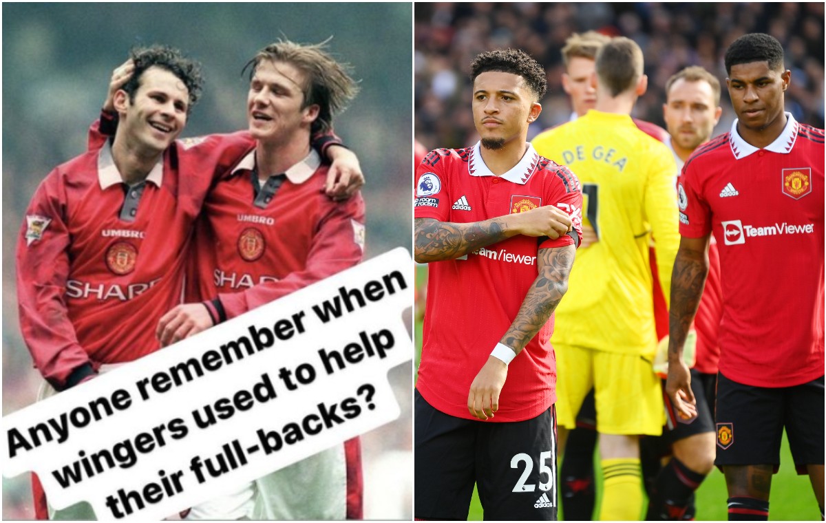 (Photo) Man United legend aims dig at two big-money Red Devils signings after City defeat