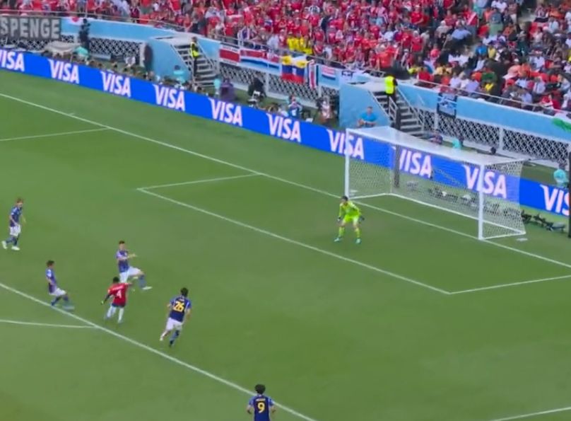 (Video) Fuller fires Costa Rica into shock lead with curling finish from the edge of the box