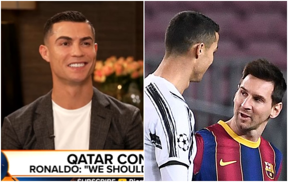 Cristiano Ronaldo names the one player he ranks alongside himself and Lionel Messi