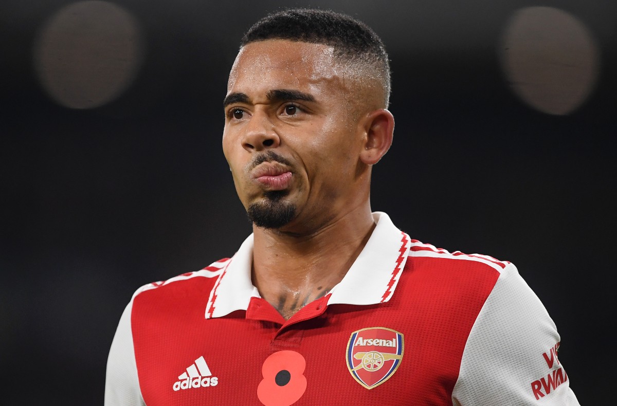 The damning Gabriel Jesus stat that will be giving Arsenal fans sleepless nights