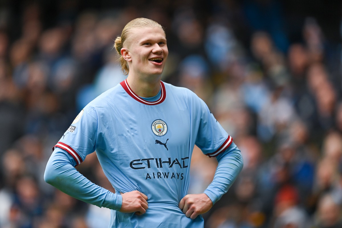 Man City’s Erling Haaland makes public the “embarrassing” video game he has been playing CaughtOffside