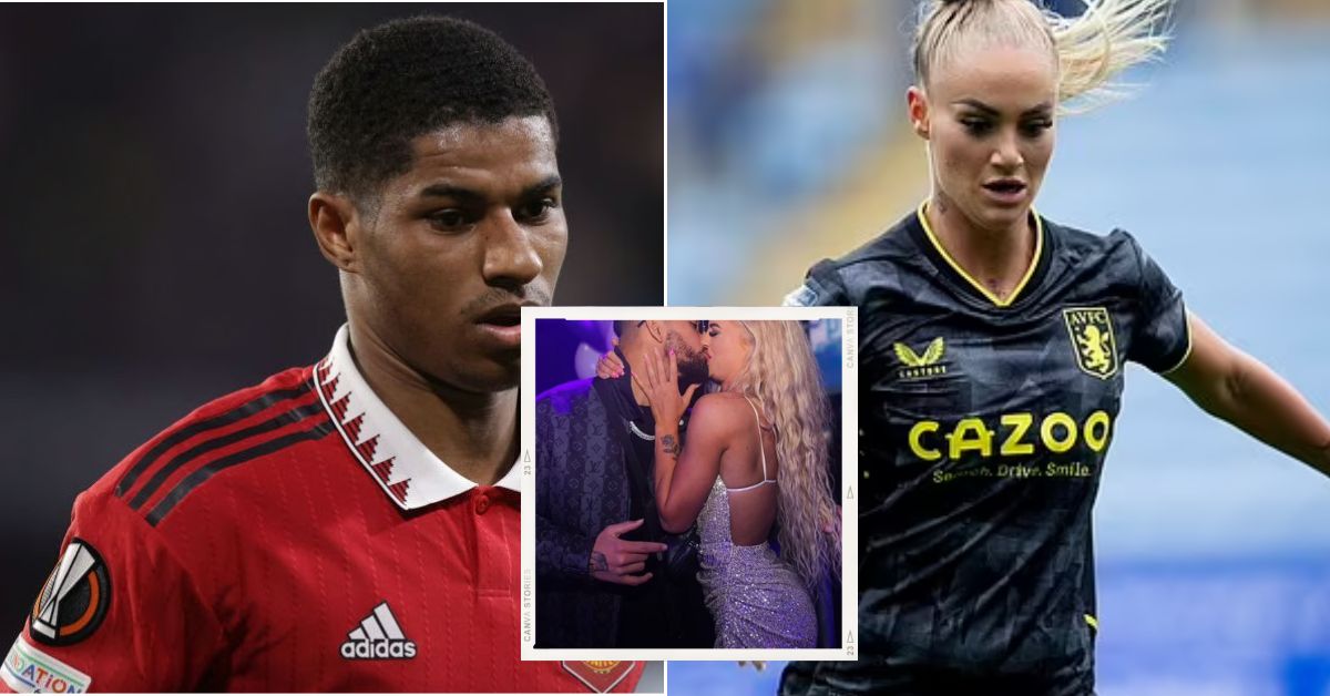 Marcus Rashford came to Alisha Lehmann’s rescue at a nightclub as they partied separately CaughtOffside