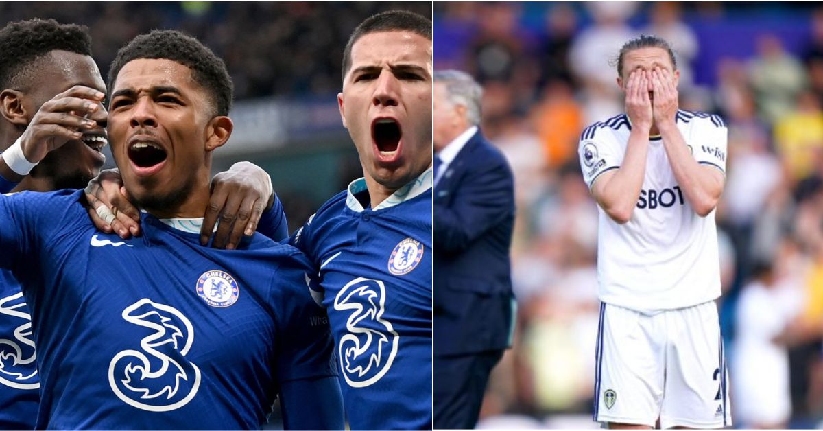 Chelsea twitter account takes brutal jibe at Leeds United following their relegation