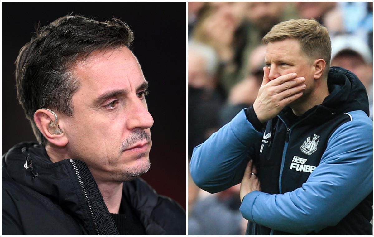 Gary Neville scared Newcastle are going to sign £500k-a-week playmaker CaughtOffside