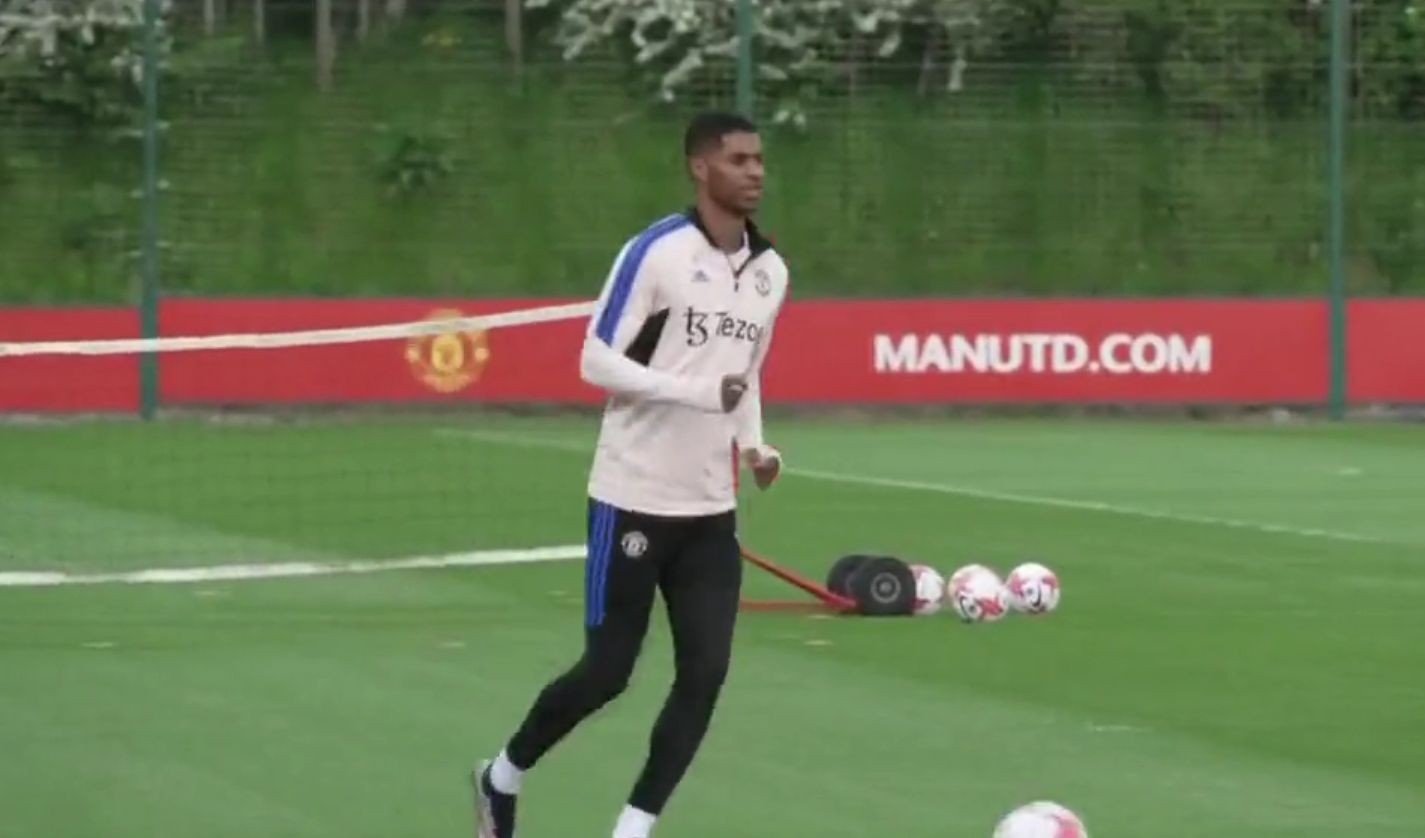Video: Good news for Man United fans as key player spotted in training CaughtOffside