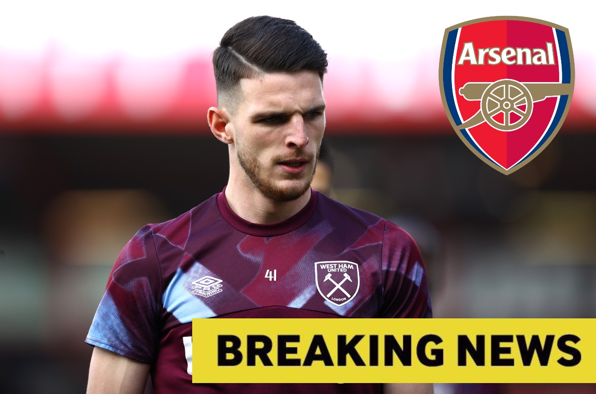 Worrying news for Arsenal fans as Declan Rice open to joining European giants after latest talks CaughtOffside