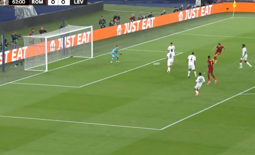 Video: Bove puts Roma ahead just after the hour against Leverkusen CaughtOffside