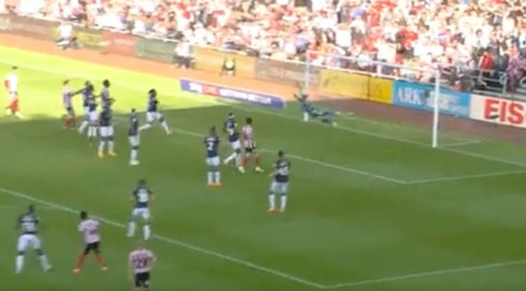 Video: Man United loanee Amad Diallo scores spectacular free-kick for Sunderland in Championship play-off semi