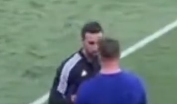 (Video) Fernando Torres and Alvaro Arbeloa filmed in touchline spat during youth club match