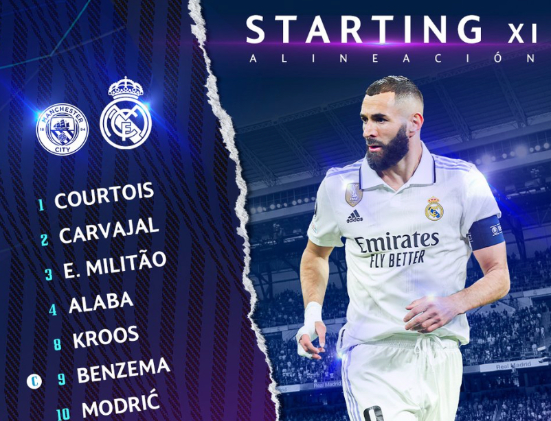 Real Madrid team news: Ancelotti benches Rudiger in must win Champions League semi at Man City