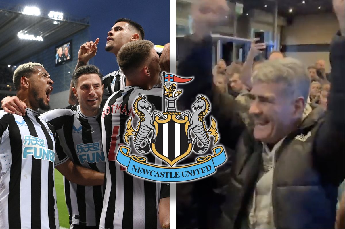 Bruno Guimaraes’ father spotted in pub celebrating with Newcastle fans