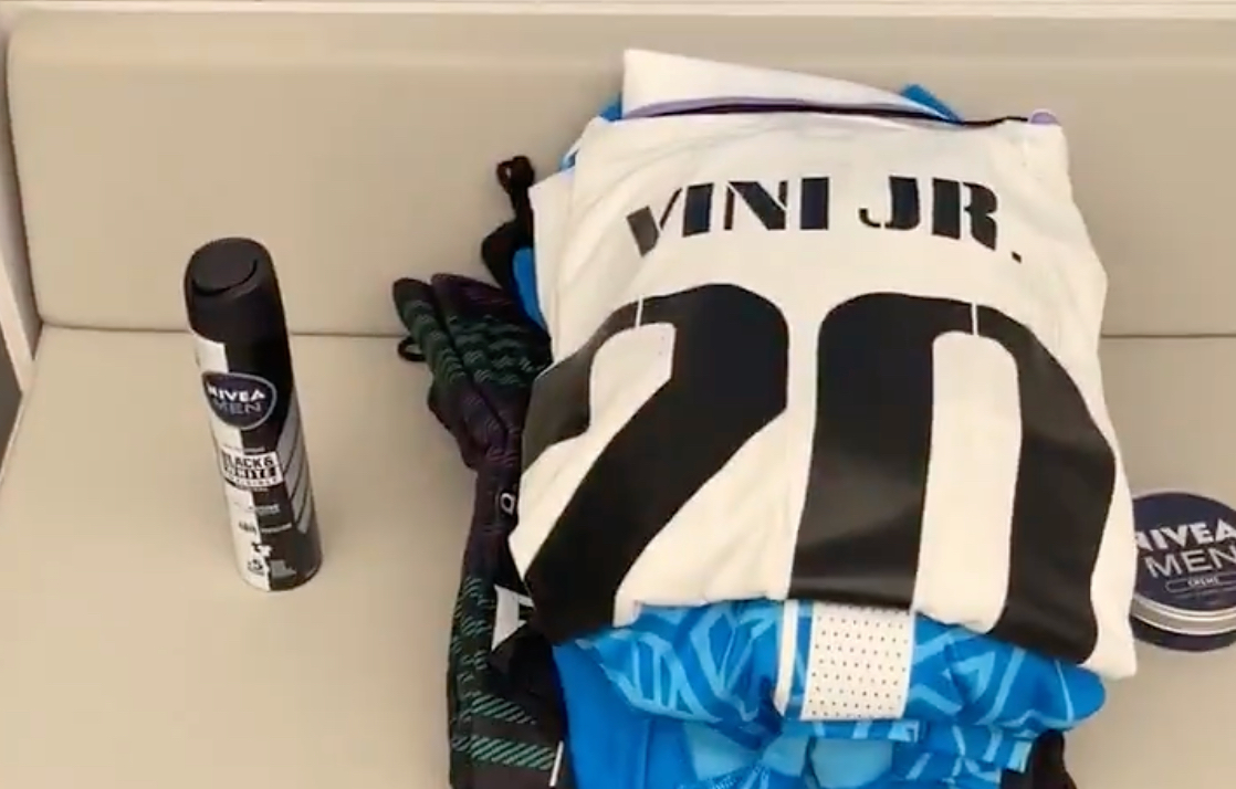 Video: ‘Today we all wear 20’ – Real Madrid stars to sport Vini Jr shirts in the warm up against Rayo CaughtOffside