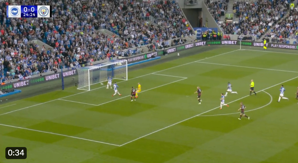 Video: Haaland puts it on a plate for Foden to give Man City 1-0 lead at Brighton CaughtOffside