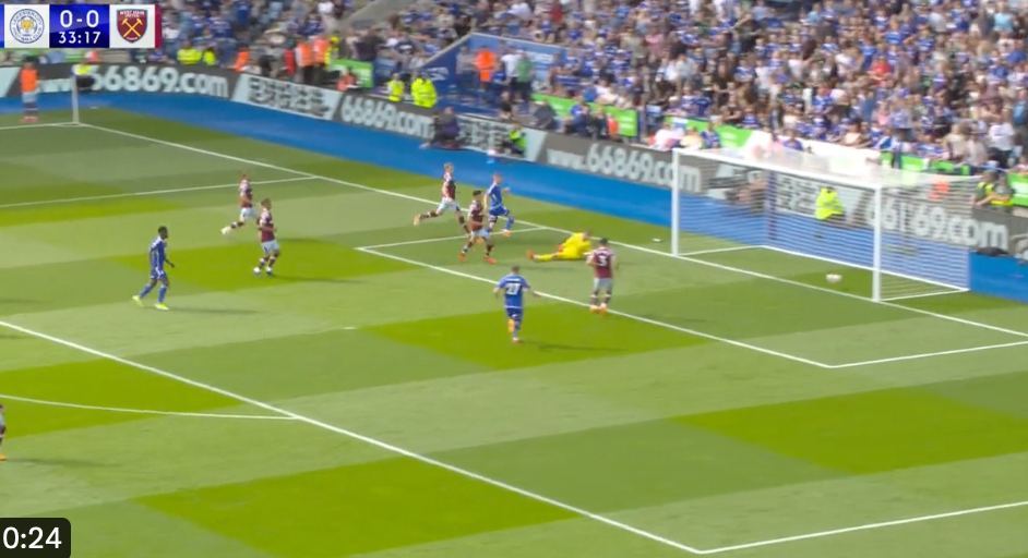 Video: Harvey Barnes takes the roof off the King Power as he gives Leicester vital lead against West Ham