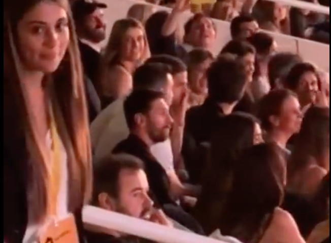 Video: Messi spotted at Coldplay concert in Barcelona CaughtOffside