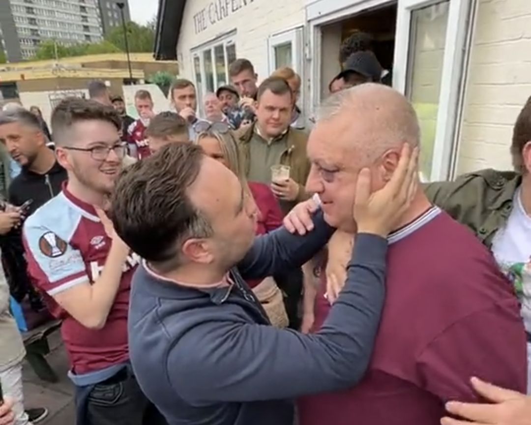 (Video) West Ham fans show “Knollsy” some love following his Thursday heroics CaughtOffside