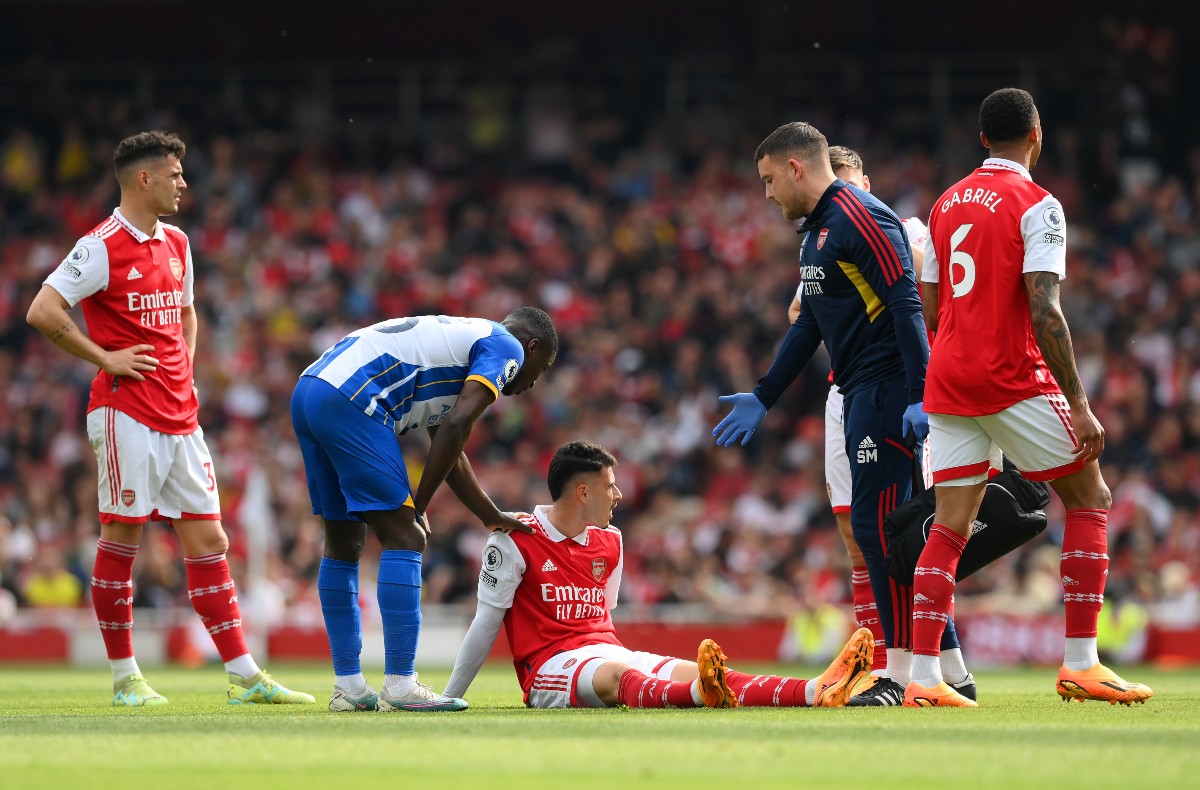 Arsenal injury news: Key player to miss final two games of the season in major blow CaughtOffside