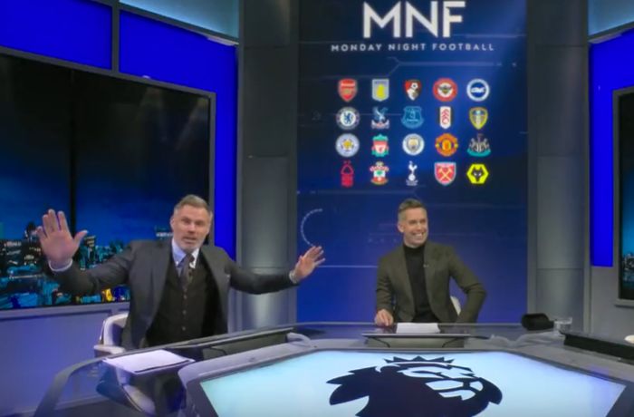 Video: Jamie Carragher apologises to Man Utd ace and asks Red Devils fans to stop tweeting him about his mistake CaughtOffside