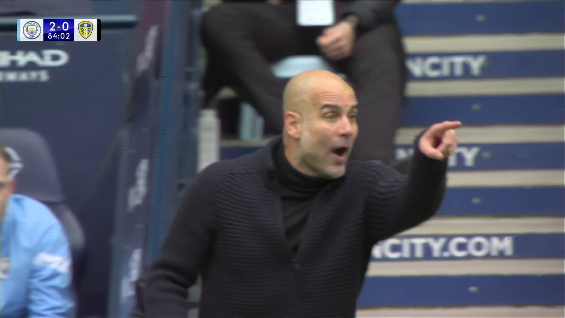 Video: Pep Guardiola was seen furiously yelling at Erling Haaland for letting Gundogan take the penalty CaughtOffside